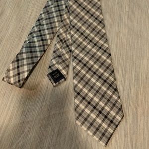 Jos A. Bank - Black and Silver Tie